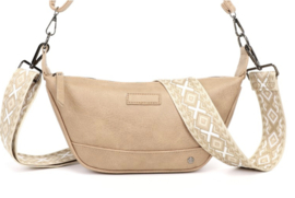 Sand crossbody tasje
