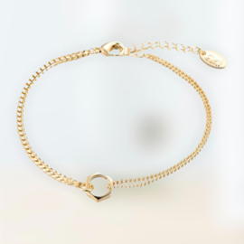 Armband goud met slot