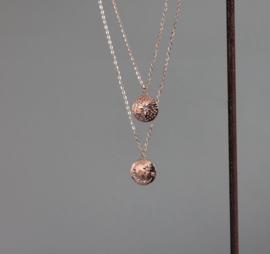 2 delige ketting met Star & Moon