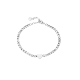 Armband Hart zilver