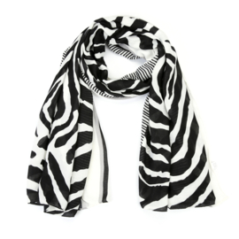Sjaal Zebra print