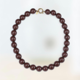 Kralenketting Bruin