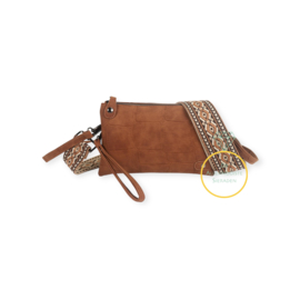 Camel New Orleans schoudertasje / clutch