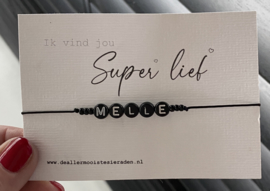 Stoere armband jongens