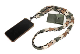 Telefoonkoord mix  Groen