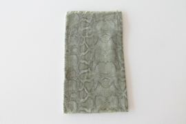 SNAKE SJAAL GLITTER GROEN