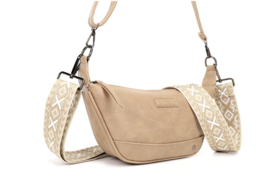Sand crossbody tasje