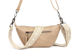 Sand crossbody tasje