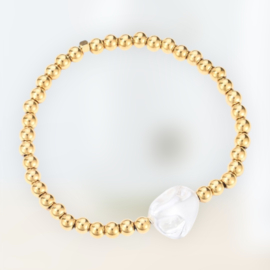 Kralenarmband met parel