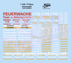 (TT) Feuerwehr Decals