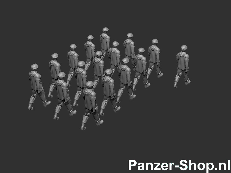(Z) Bundeswehr Set 11 | Marcherende Soldaten