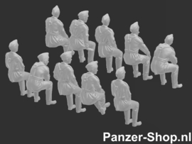 (Z) NVA Set 7 | Sitting Soldiers