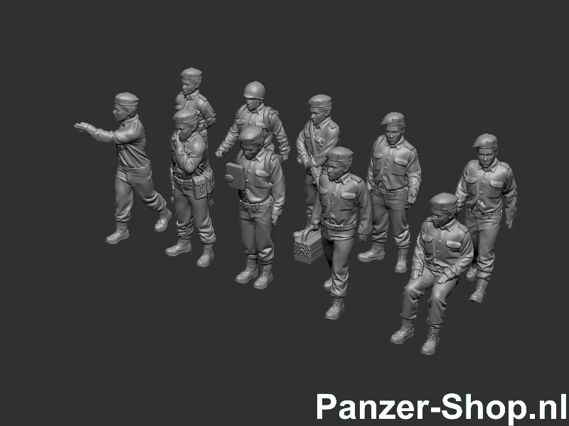 (Z) Landmacht Set 3 | Werkende Soldaten