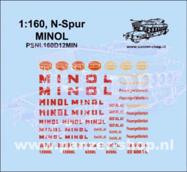 (N) MINOL Decals