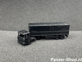 (N) MAN F2000, Tractor & Geopende Trailer