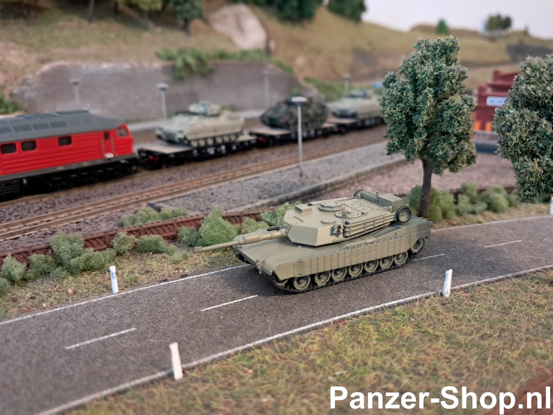 (N) M1 A1 Abrams TUSK
