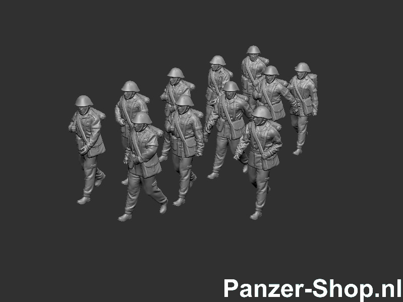 (Z) NVA Satze 4 | Gehende Soldaten