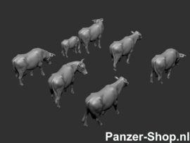 2x Set Pinzgauer Koeien