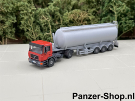 (TT) MAN F2000, Tractor & Silo Trailer