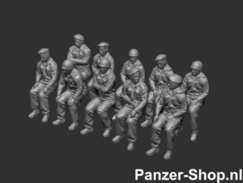 (N) Bundeswehr Set 2 | Sitting Soldiers