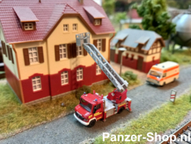 (TT) Mercedes-Benz Vario 814D, DLK12/9 Feuerwehr Ladderwagen