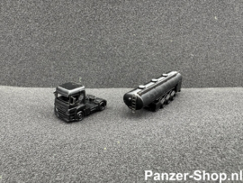 (TT) Mercedes-Benz Axor Semi Truck & Milk Trailer