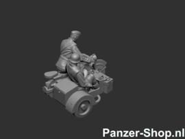 (N) Wehrmacht Set 7 | BMW R75 With Figurines