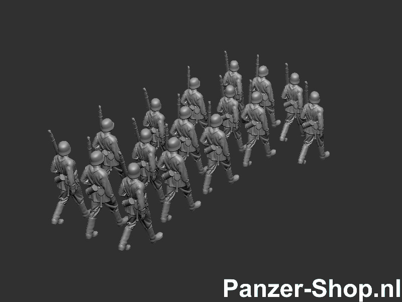 (Z) Wehrmacht Set 4 | Marcheren In Uitrusting