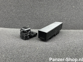 (TT) Mercedes-Benz Axor Semi Truck & Curtainsider Trailer