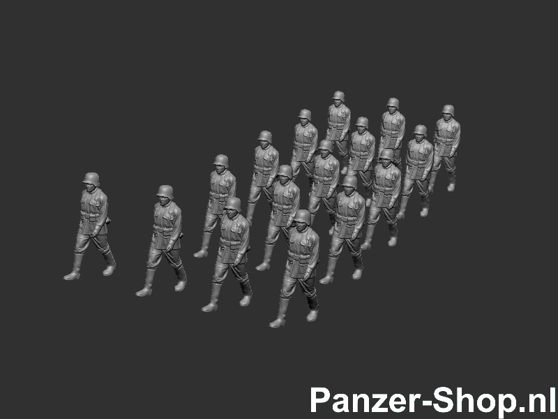 (Z) Wehrmacht Set 3 | Marching Soldiers