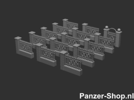(N) Scenery Set 67, Brick Wall