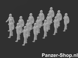(Z) Landmacht Set 2 | Marcherende Soldaten