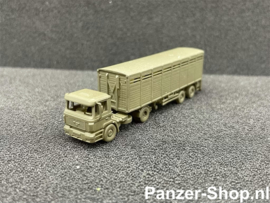 (TT) MAN F2000, Tractor & Livestock Trailer