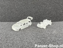 (N) Volkswagen Passat, Flat Tire (+Figurine)