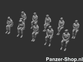 (H0) Bundeswehr Satze 2 | Sitzende Soldaten