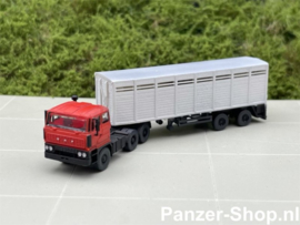 (TT) DAF 2800, Tractor & Livestock Trailer