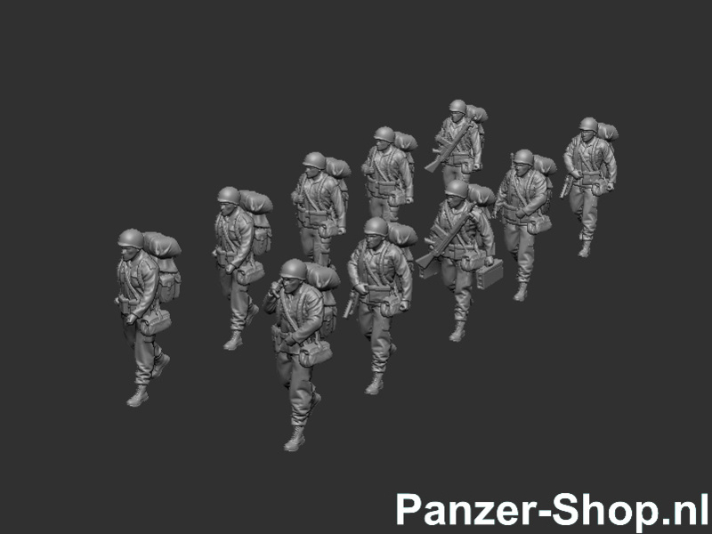 (Z) Bundeswehr Set 1 | Wandelende Soldaten