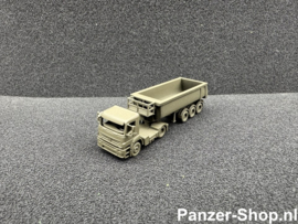 (N) Mercedes-Benz Axor Semi Truck & Tipper Trailer