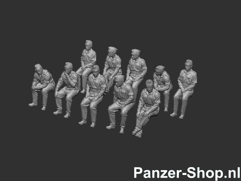 (Z) NVA Satze 7 | Sitzende Soldaten