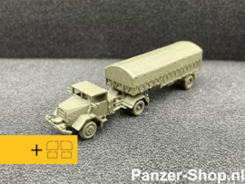 (N) MAN 630, Tractor & Trailer With Canvas
