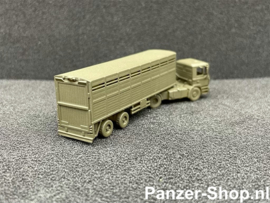 (TT) MAN F2000, Tractor & Livestock Trailer