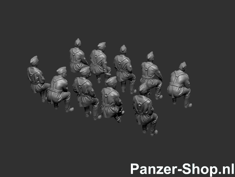(Z) NVA Set 7 | Sitting Soldiers