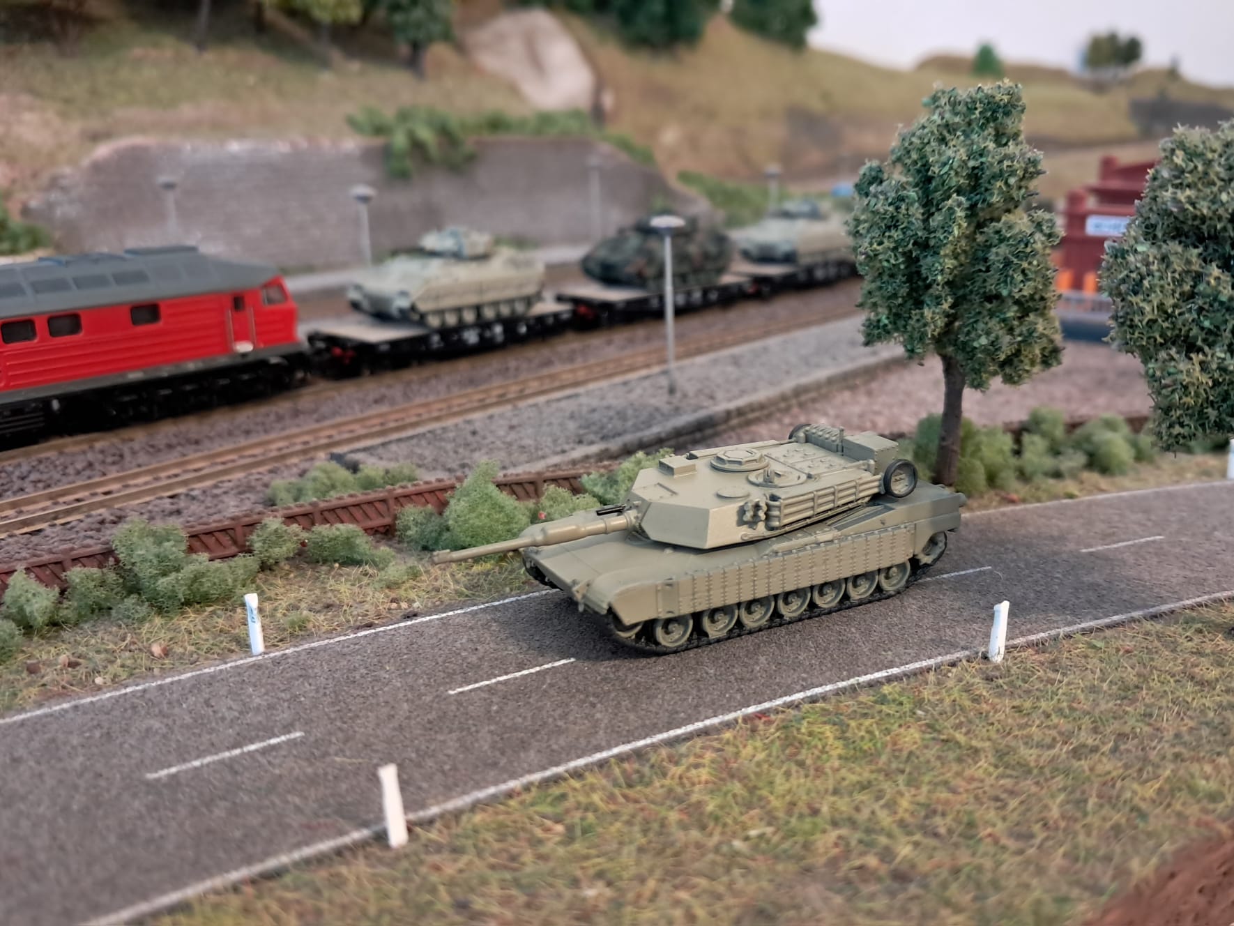 (N) M1 A1 Abrams TUSK