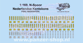 (N) Nederlandse Kentekens Decals