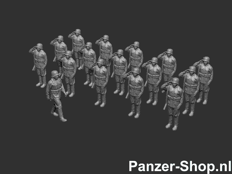 (Z) Wehrmacht Set 1 | Saluting Soldiers