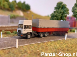 (N) MAN F2000, Tractor & Closed Trailer