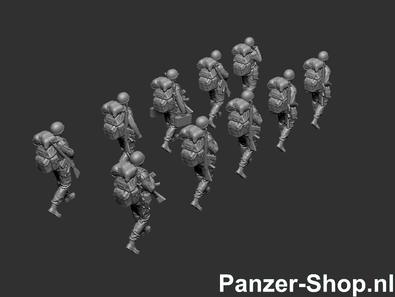 (Z) Bundeswehr Satze 1 | Gehende Soldaten