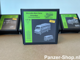 (H0) Mercedes-Benz Vario, Doctors Bus (Unpainted Kit)