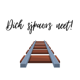 Dich sjpaors neet!