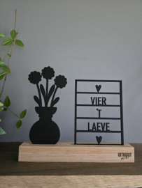 Vier 't laeve